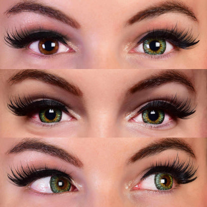 Ethereal Jade Natural Contacts Brown Eyes Mockup