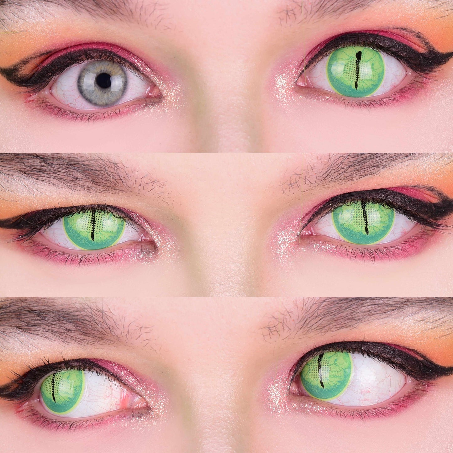 PRIMAL ® Jurassic III - Green Reptile Colored Contact lenses