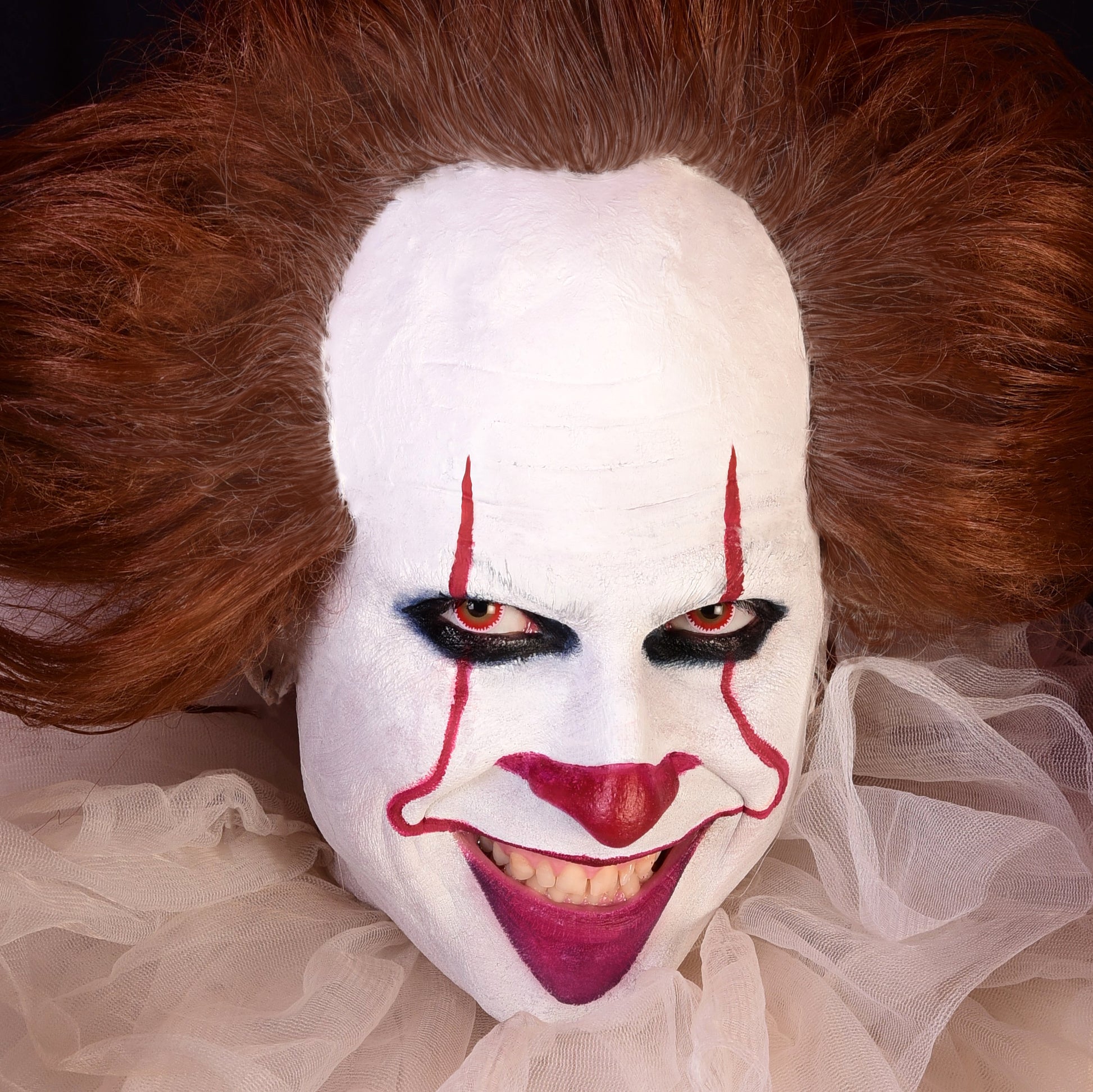 Pennywise IT Contact Lenses Model Portrait
