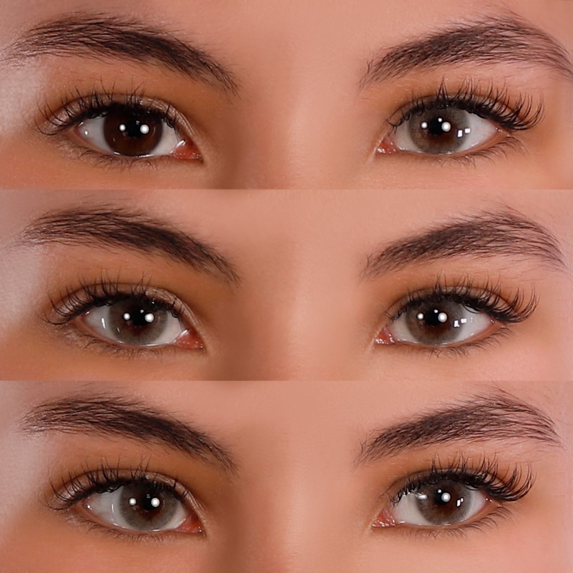 Pure Ivory Grey Natural Contacts 3eyes Mockup