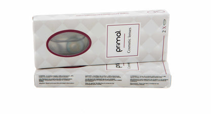PRIMAL® Rx Charm Honey - Brown Prescription Colored contact Lenses
