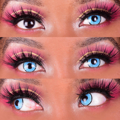 Super Hero blue Contacts 3eyes Mockups
