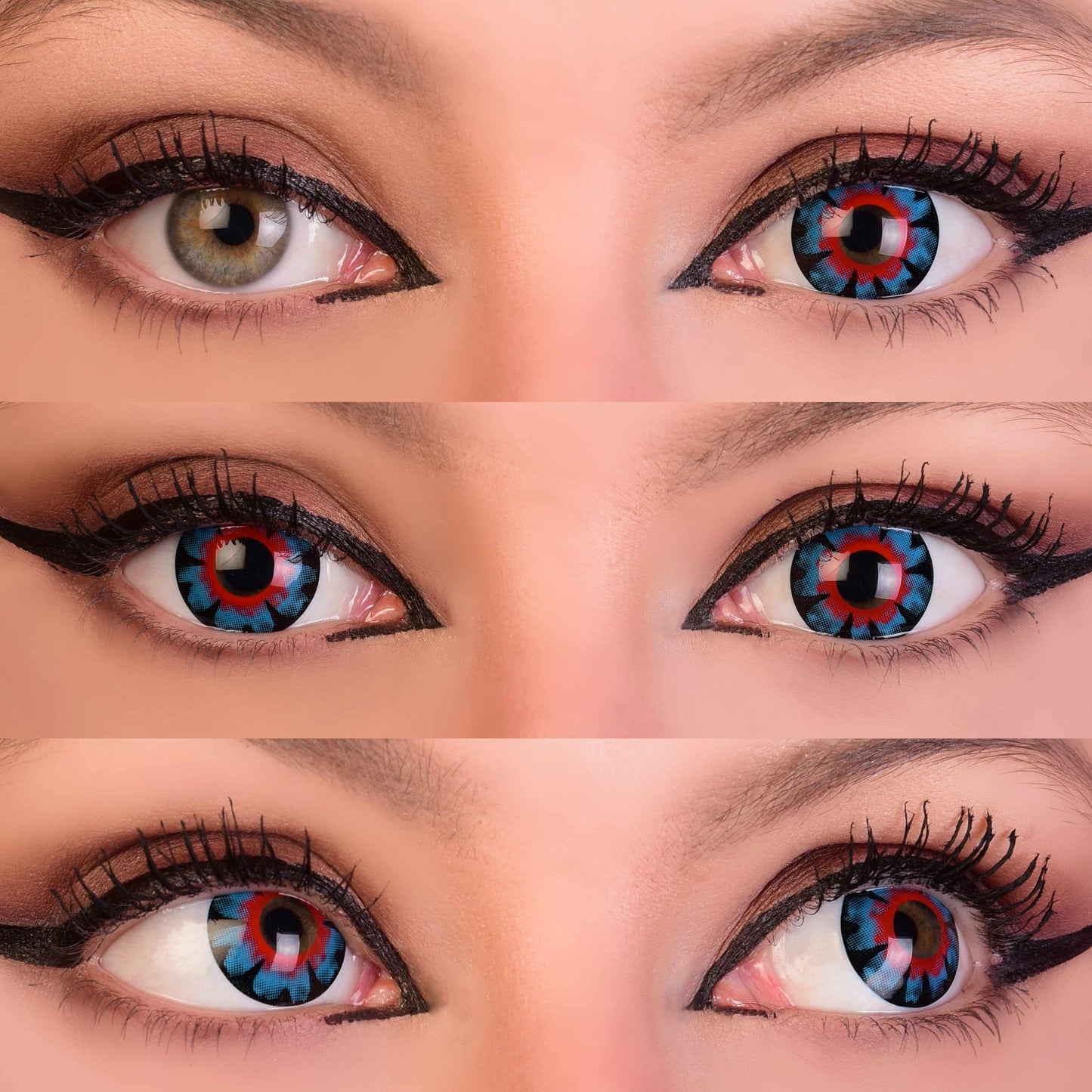 Supernatural Colored Contact Lenses 3eyes Mockup