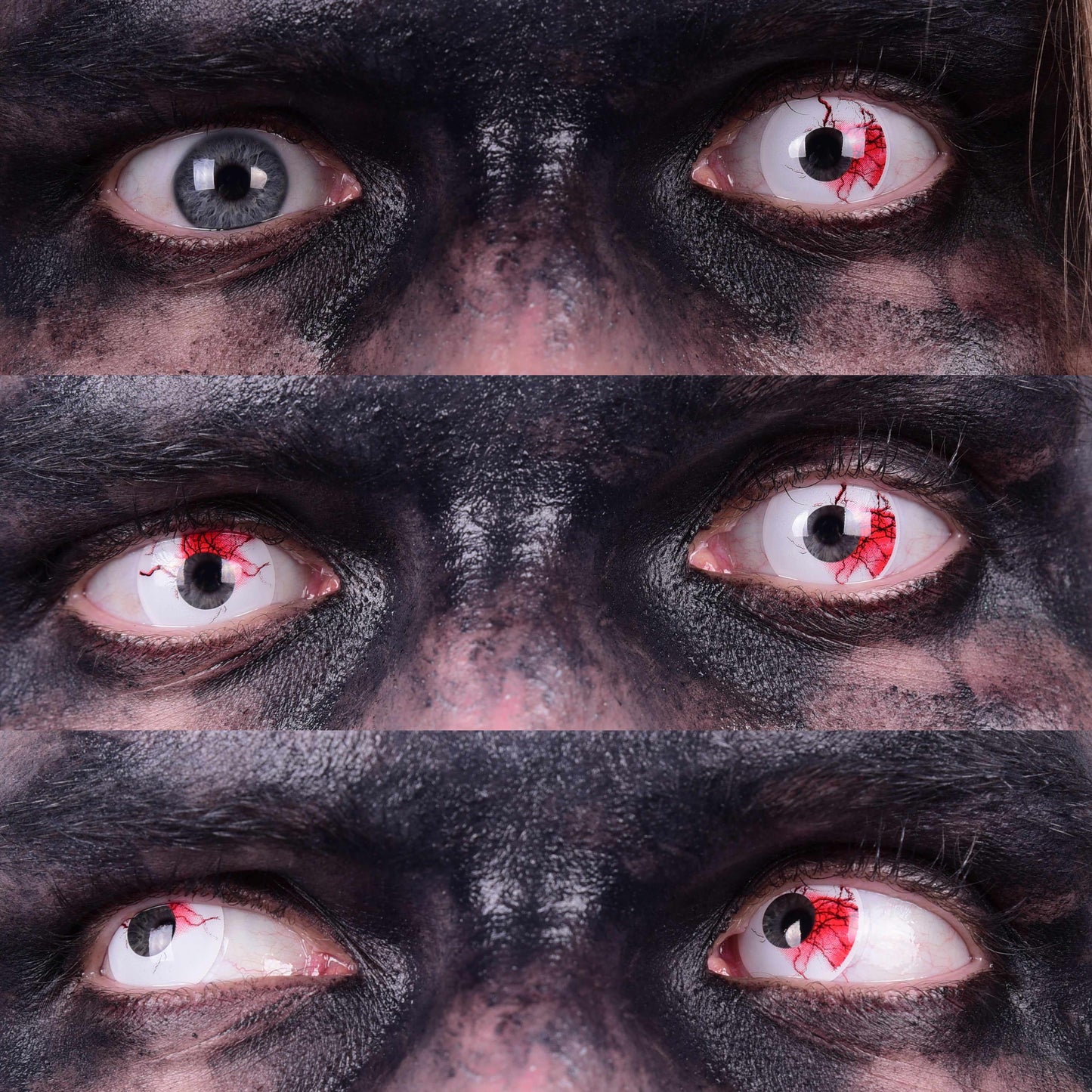 PRIMAL ® Undead  - White Colored contact lenses