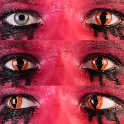 Diablo Demon Contact Lenses 3eyes Mockup