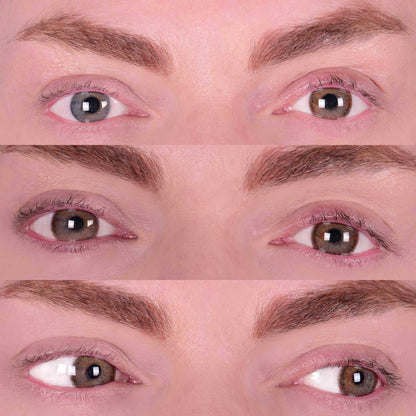 Brown colored contact lenses, coloured contact lenses, color contacts, circle lens.